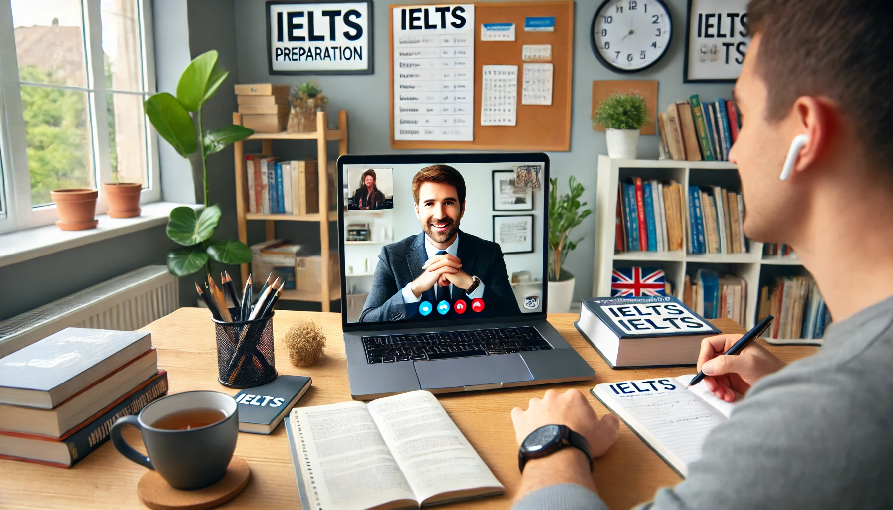 IELTS対策が得意な講師が在籍している