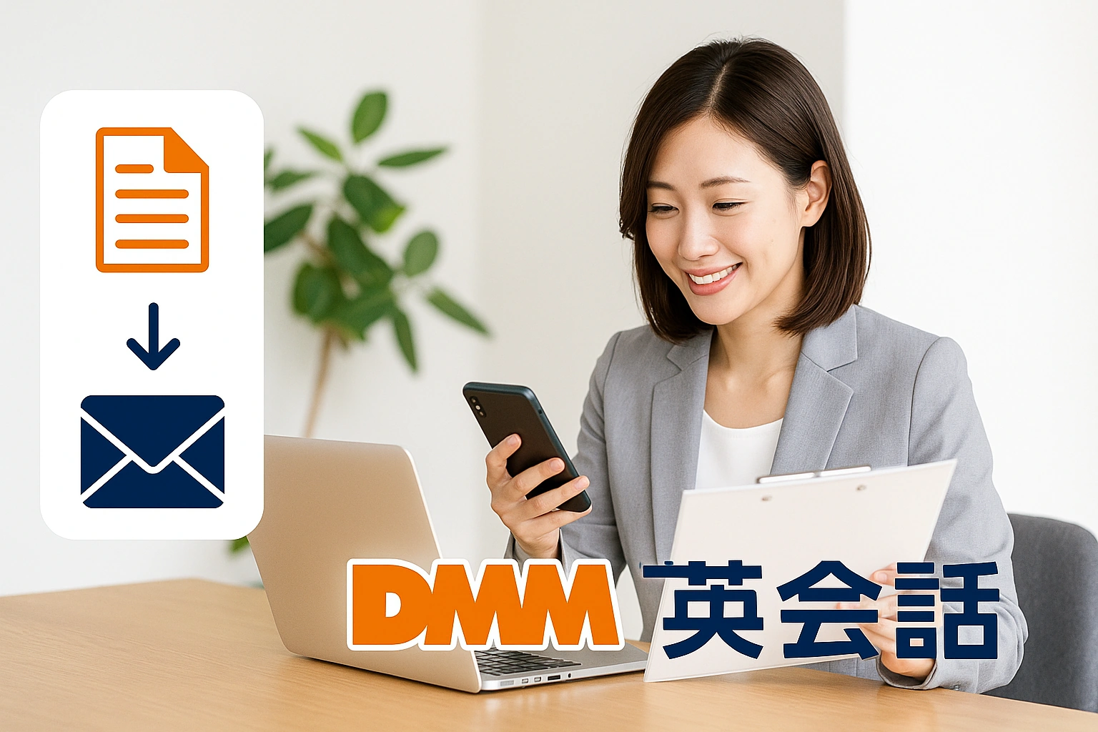 【企業や学校におすすめ】DMM英会話の法人向けサービスに資料請求する流れ